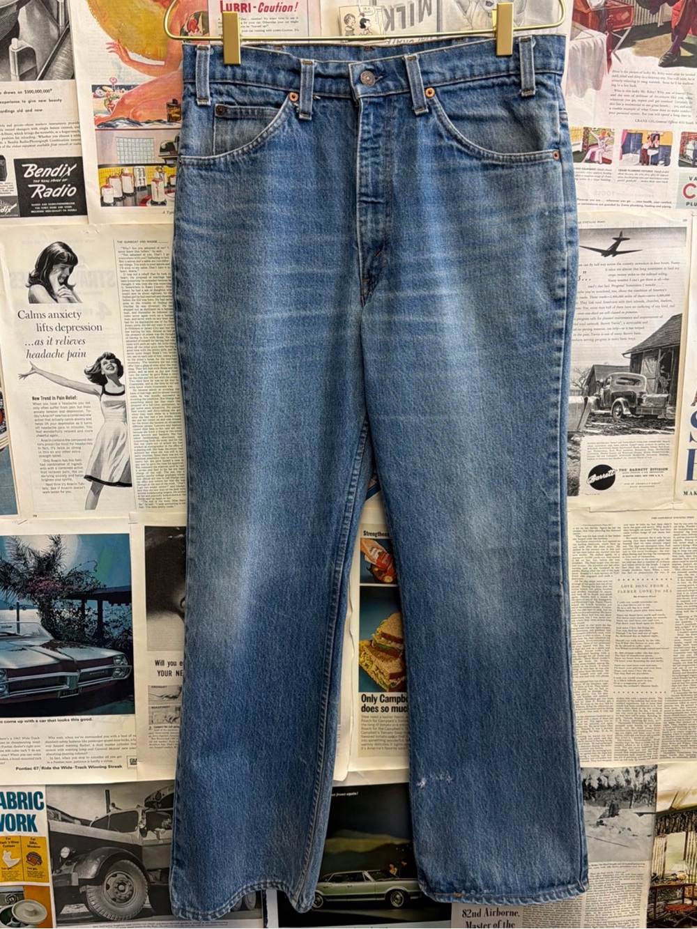 1980’s Levi's Orange Tag Men’s Blue Jeans Size 34 x 29